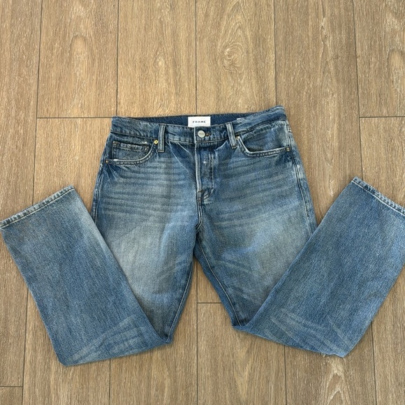 FRAME Le Pixie Slouch Jeans Size 25 - Picture 2 of 5